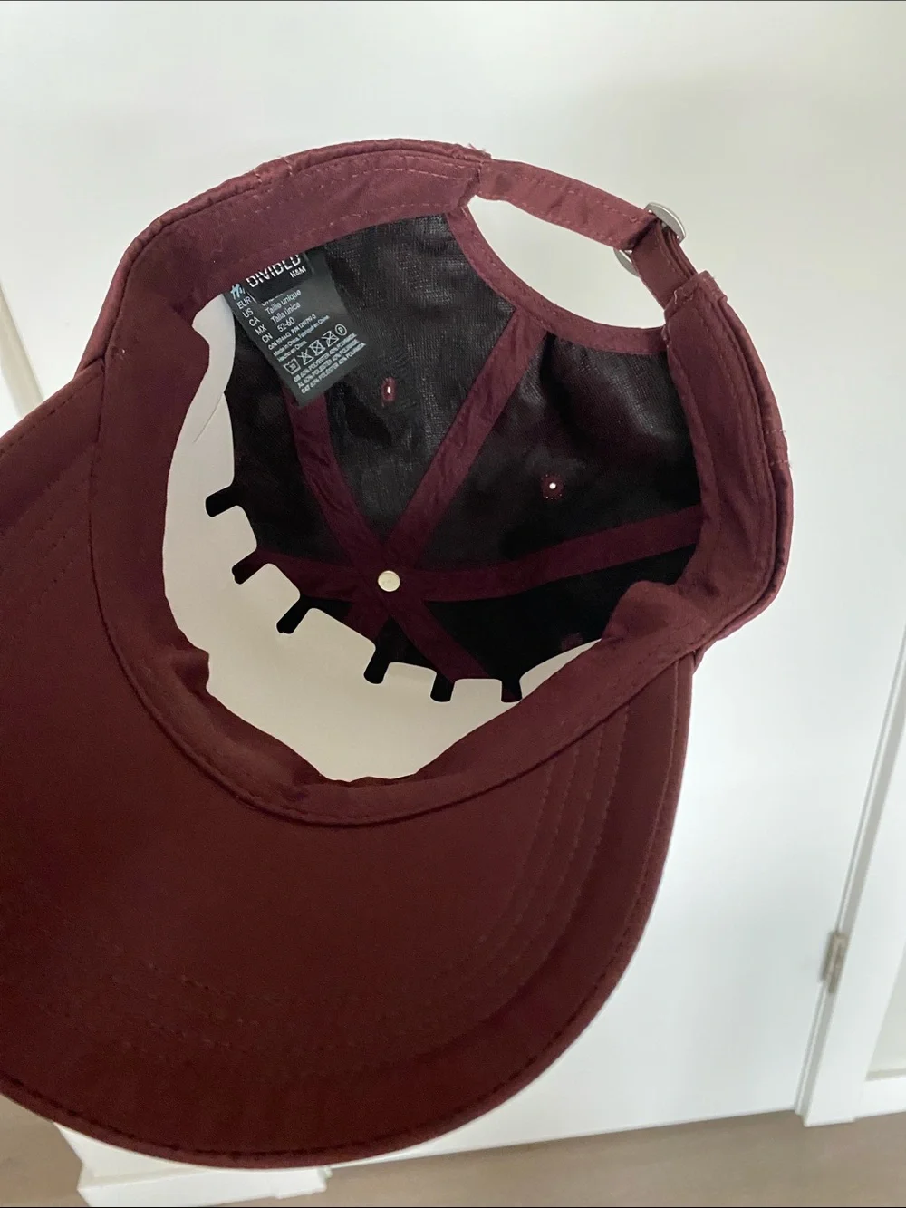 Wine Burgundy Satin Baseball Cap Zara Mango H&M